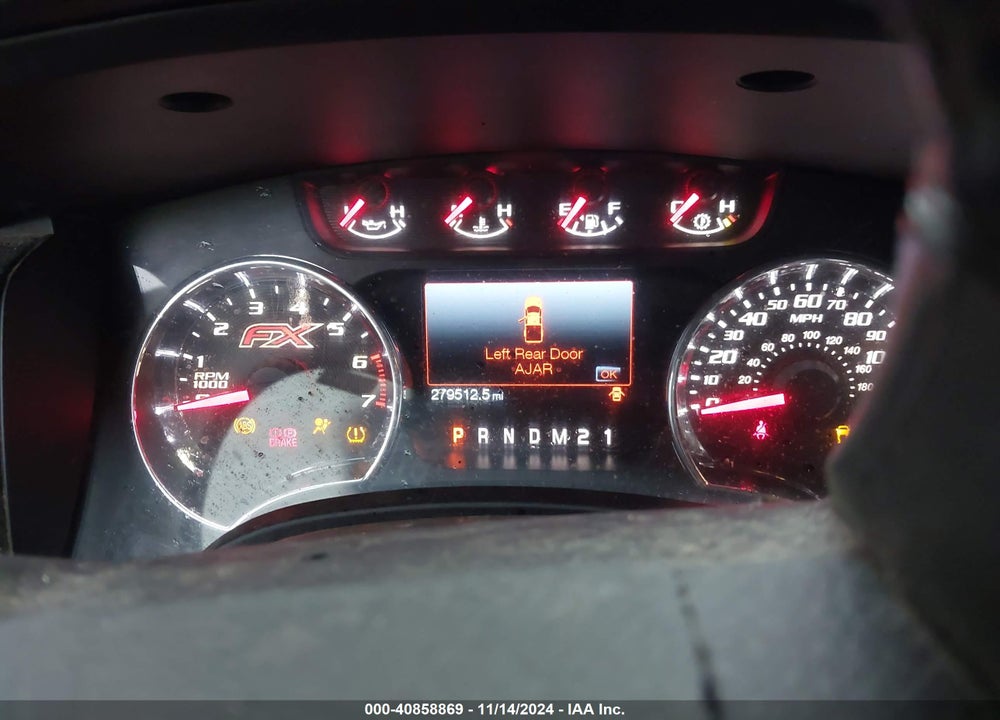 2013 FORD F-150 FX4 VIN: 1FTFW1EF5DFC55905