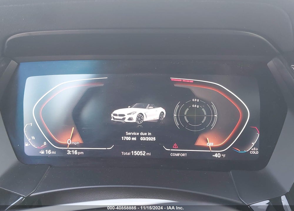 2023 BMW Z4 SDRIVE30I VIN: WBAHF3C09PWY13436