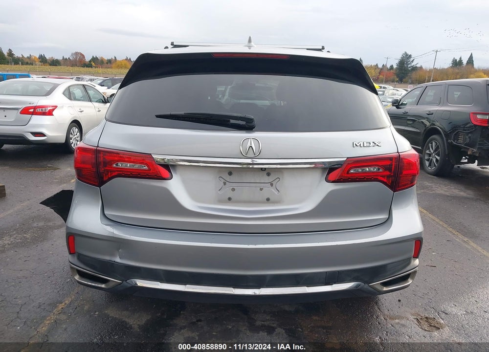 2017 ACURA MDX TECHNOLOGY PACKAGE VIN: 5FRYD3H52HB013465