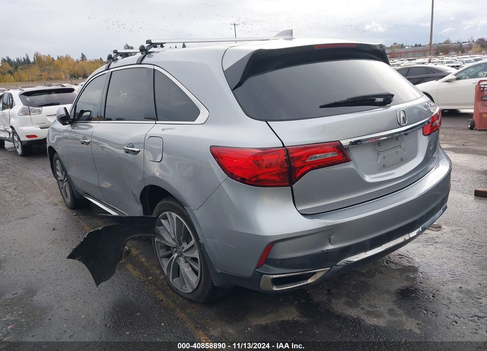 2017 ACURA MDX TECHNOLOGY PACKAGE VIN: 5FRYD3H52HB013465