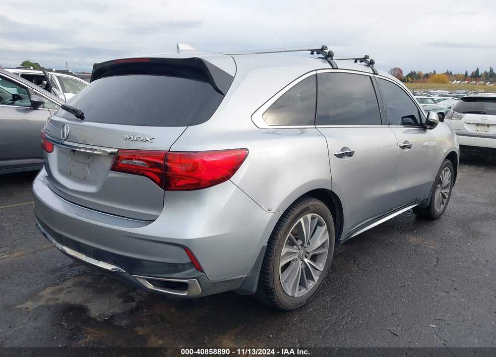 2017 ACURA MDX TECHNOLOGY PACKAGE VIN: 5FRYD3H52HB013465