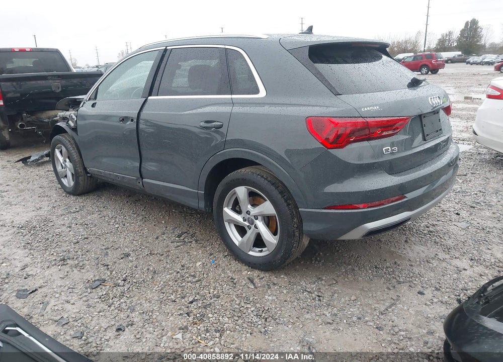 2020 AUDI Q3 PREMIUM 45 TFSI QUATTRO TIPTRONIC VIN: WA1AECF37L1011675