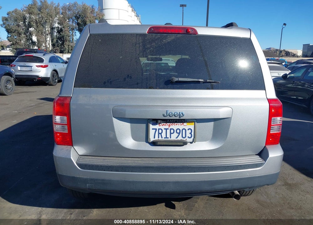 2015 JEEP PATRIOT SPORT VIN: 1C4NJPBB8FD334935
