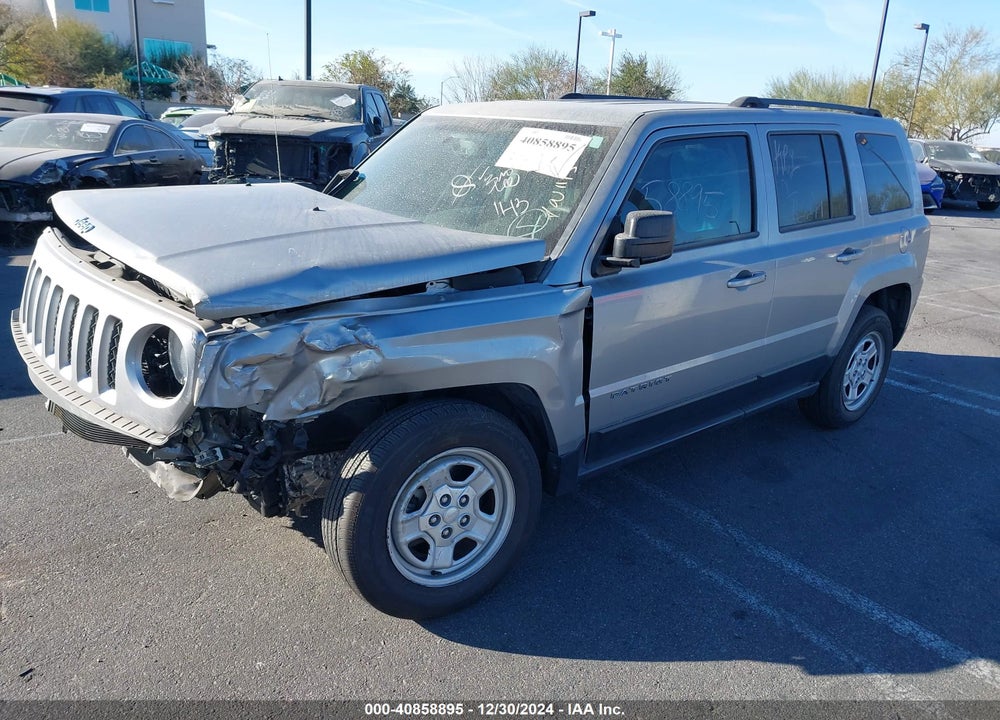 2015 JEEP PATRIOT SPORT VIN: 1C4NJPBB8FD334935