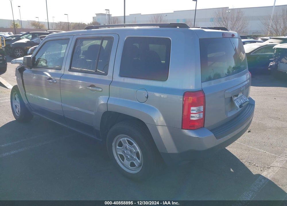 2015 JEEP PATRIOT SPORT VIN: 1C4NJPBB8FD334935