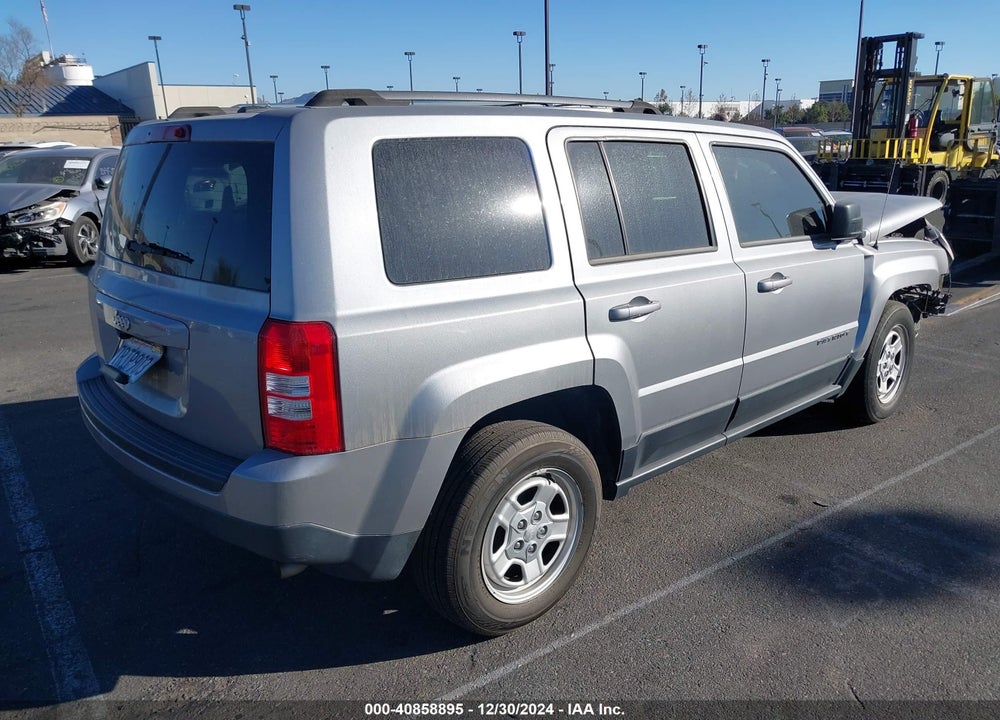 2015 JEEP PATRIOT SPORT VIN: 1C4NJPBB8FD334935