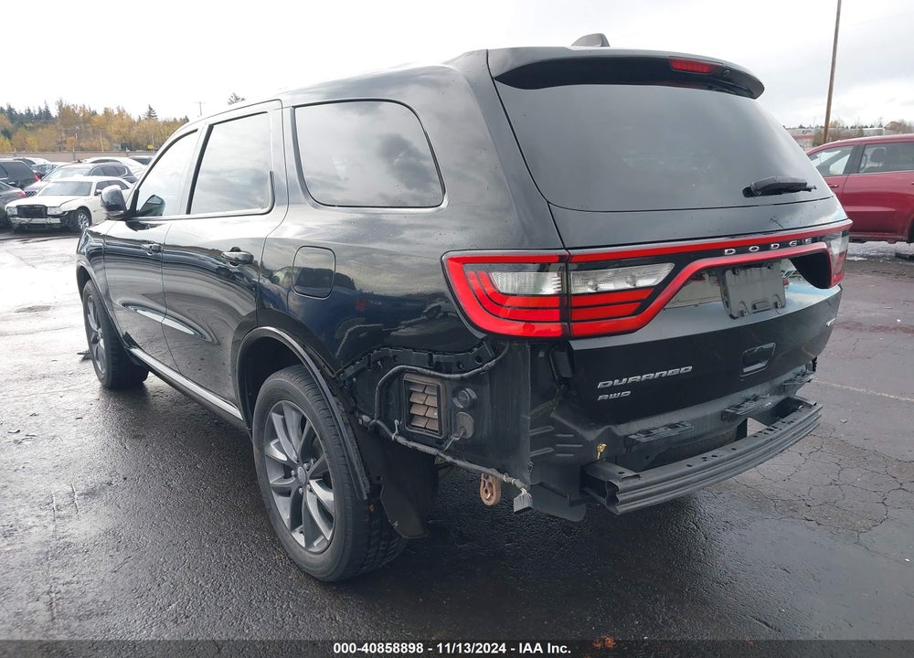 2017 DODGE DURANGO GT AWD VIN: 1C4RDJDG7HC930819