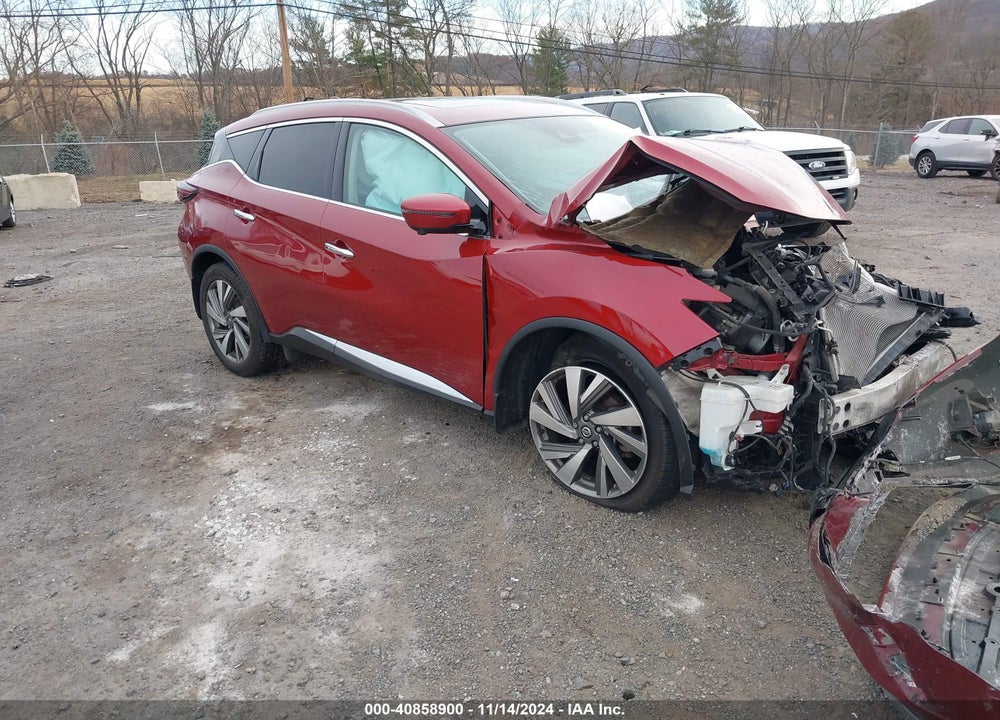 2020 NISSAN MURANO SL INTELLIGENT AWD VIN: 5N1AZ2CS0LN117650