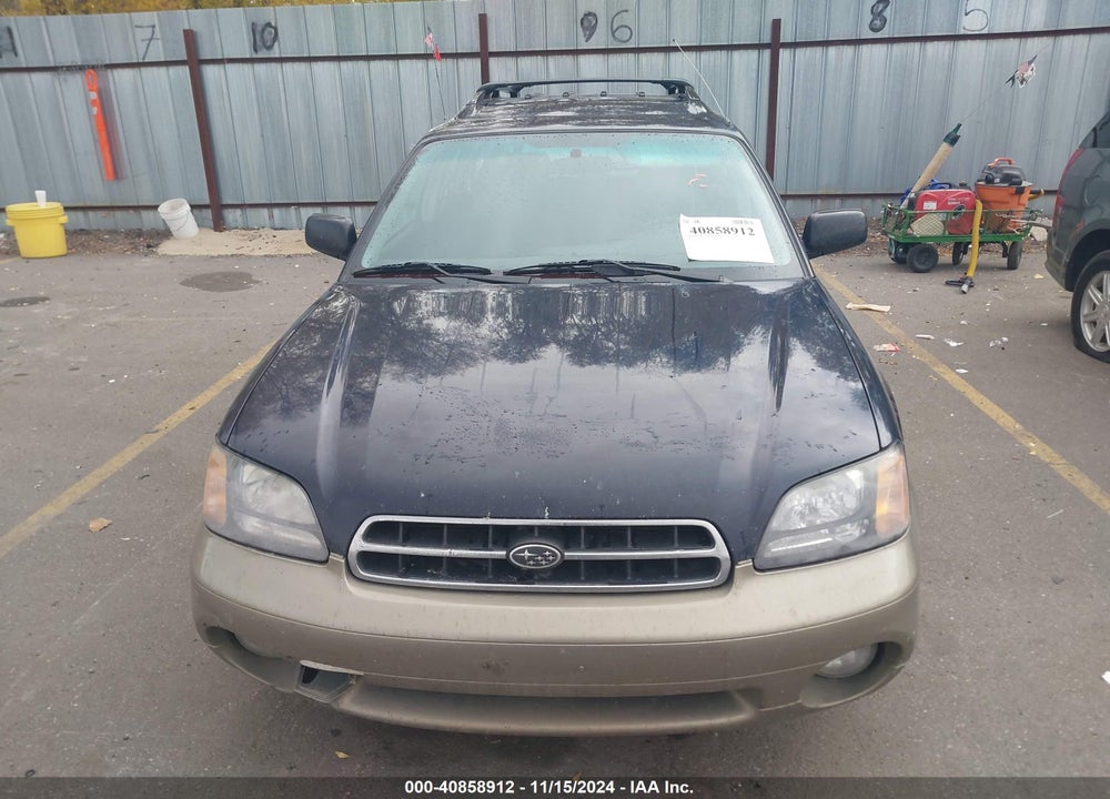 2000 SUBARU OUTBACK VIN: 4S3BH6750Y6631491