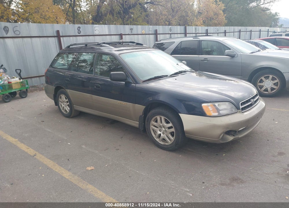 2000 SUBARU OUTBACK VIN: 4S3BH6750Y6631491