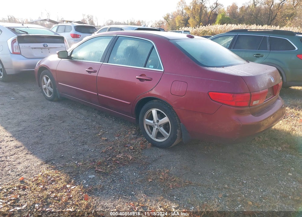 2005 HONDA ACCORD 2.4 EX VIN: 1HGCM56765A150524