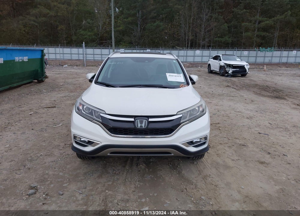 2015 HONDA CR-V TOURING VIN: 5J6RM3H96FL025194