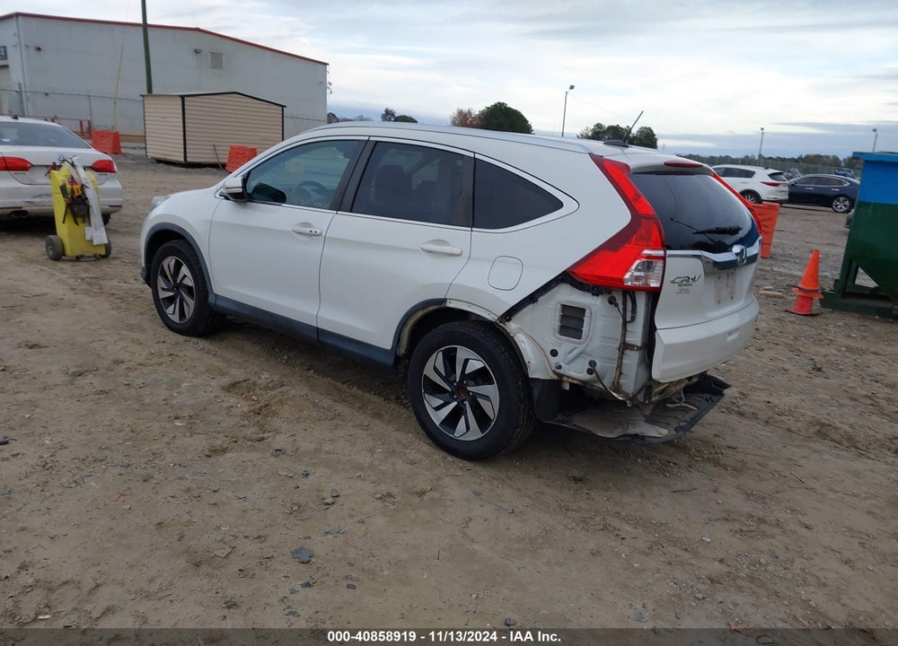 2015 HONDA CR-V TOURING VIN: 5J6RM3H96FL025194
