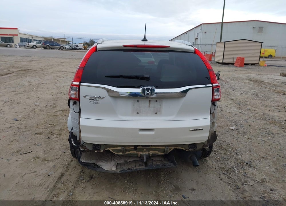 2015 HONDA CR-V TOURING VIN: 5J6RM3H96FL025194