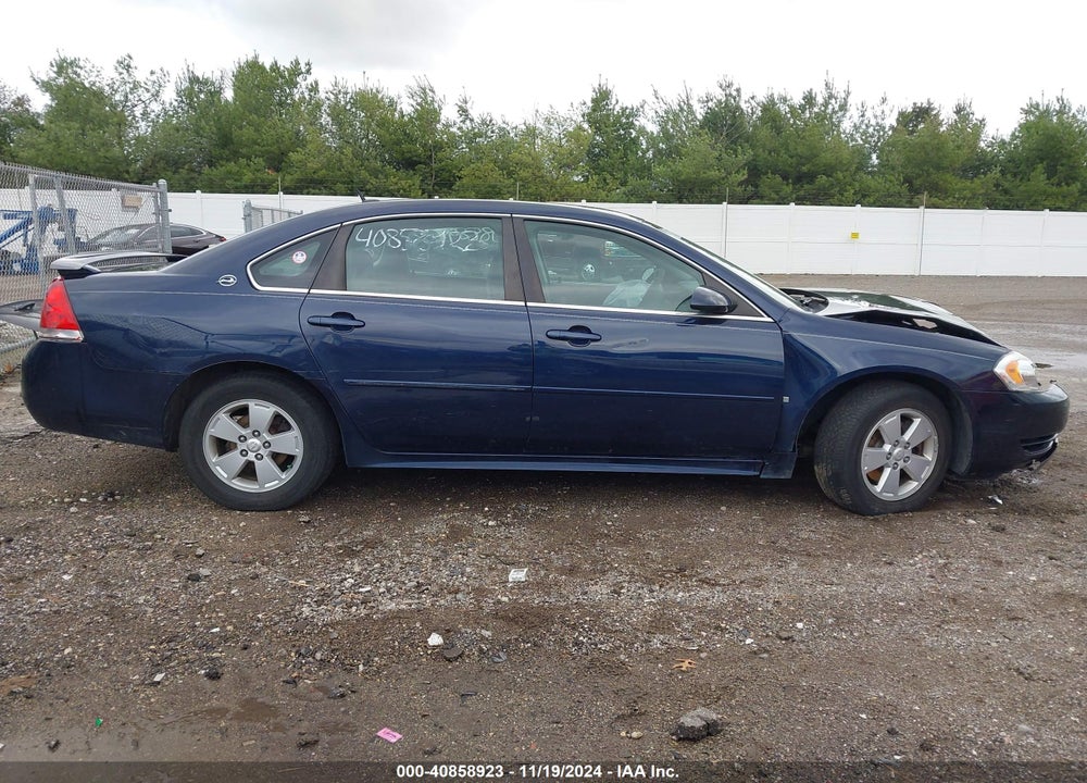 2009 CHEVROLET IMPALA LT VIN: 2G1WT57K891254068
