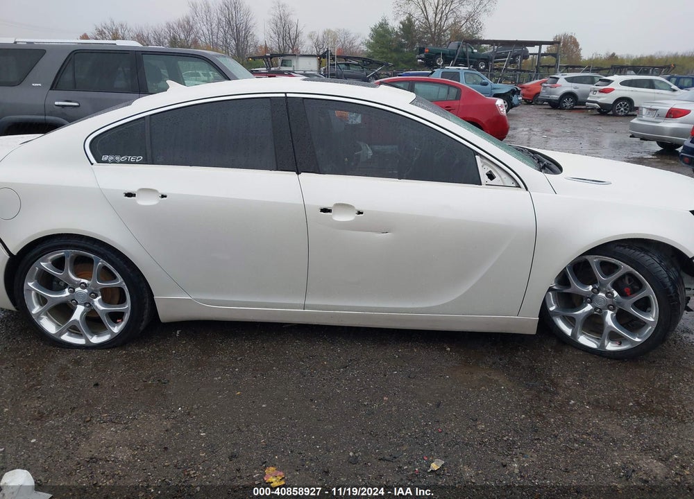 2014 BUICK REGAL GS VIN: 2G4GT5GX3E9229576