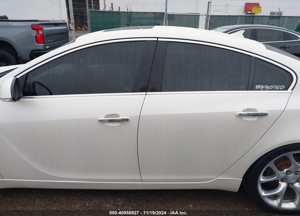 2014 BUICK REGAL GS VIN: 2G4GT5GX3E9229576