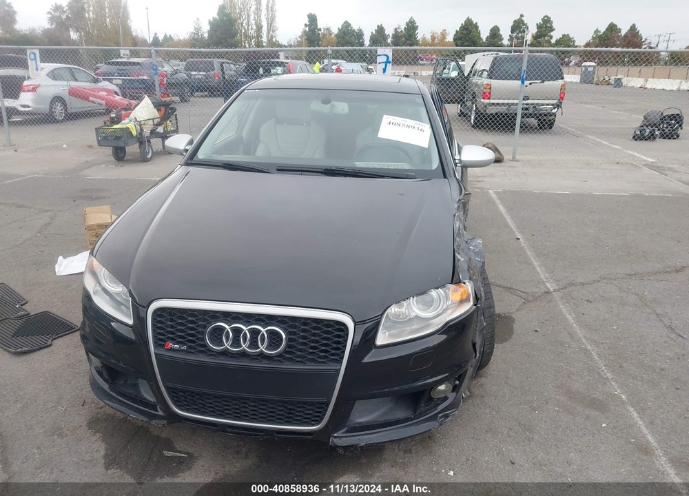2007 AUDI RS 4 4.2L VIN: WUARU98E97N906213
