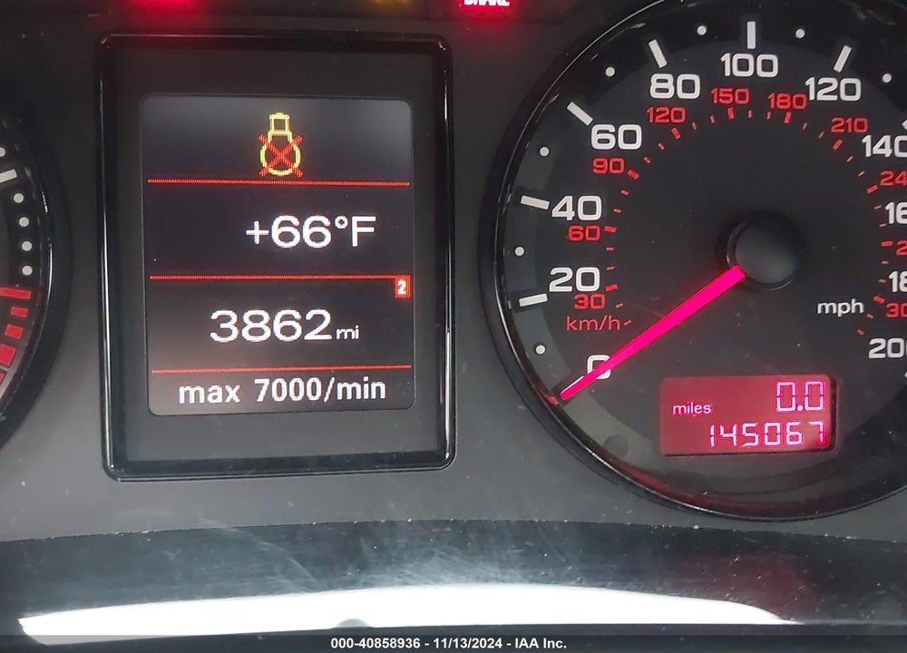 2007 AUDI RS 4 4.2L VIN: WUARU98E97N906213