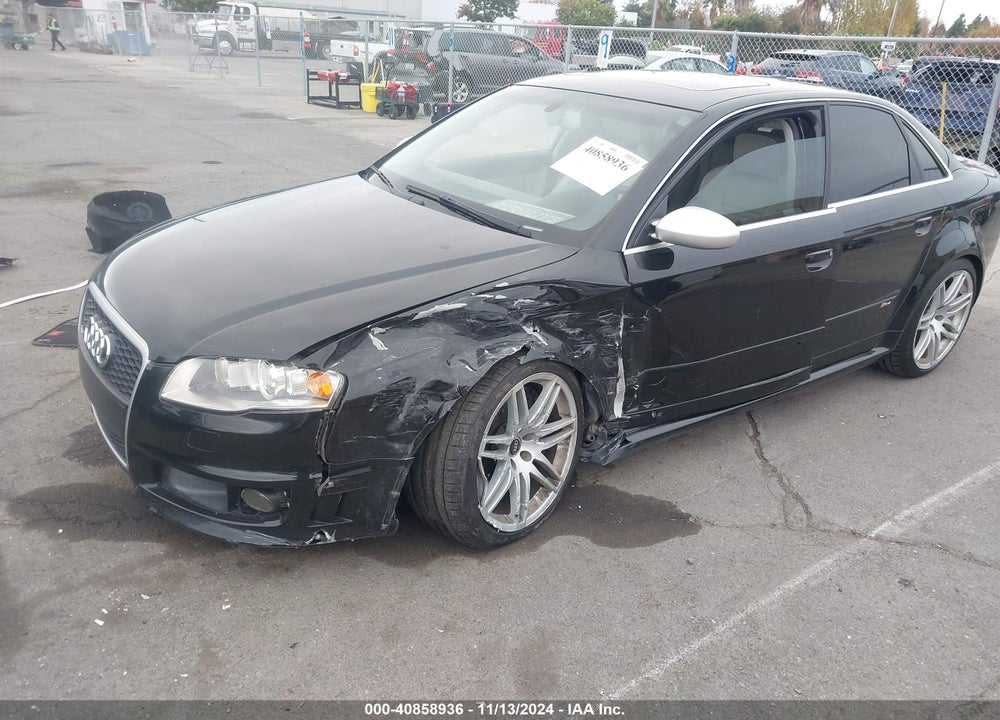 2007 AUDI RS 4 4.2L VIN: WUARU98E97N906213