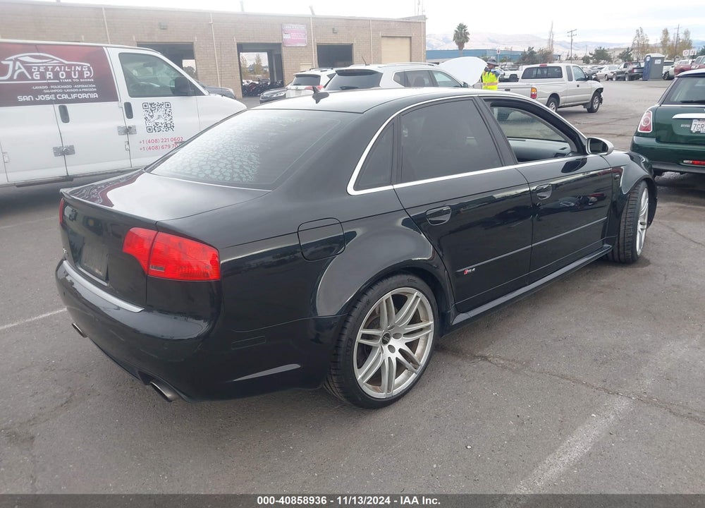 2007 AUDI RS 4 4.2L VIN: WUARU98E97N906213