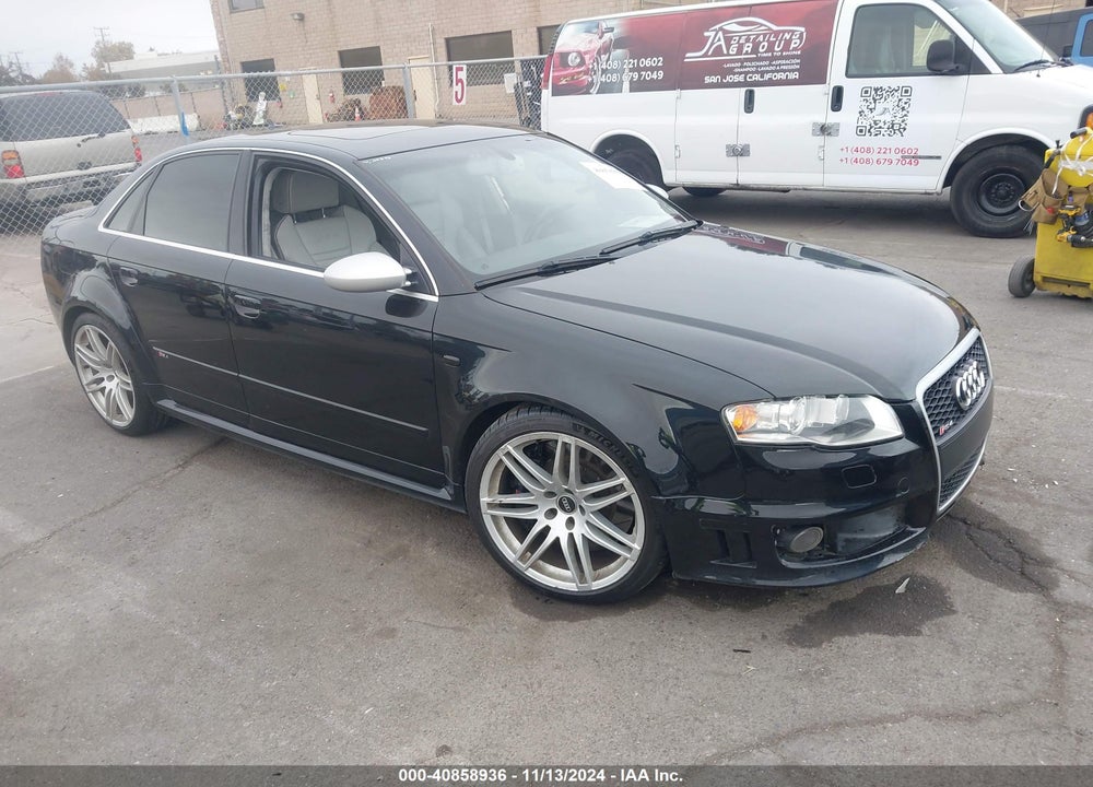 2007 AUDI RS 4 4.2L VIN: WUARU98E97N906213