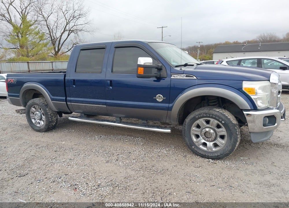 2012 FORD F-250 LARIAT VIN: 1FT7W2BT4CEA63495