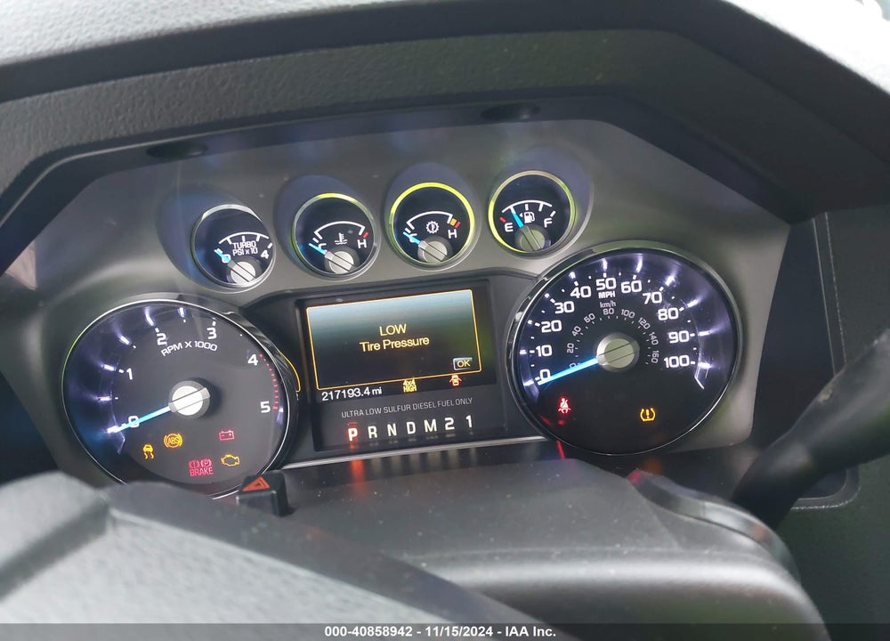 2012 FORD F-250 LARIAT VIN: 1FT7W2BT4CEA63495