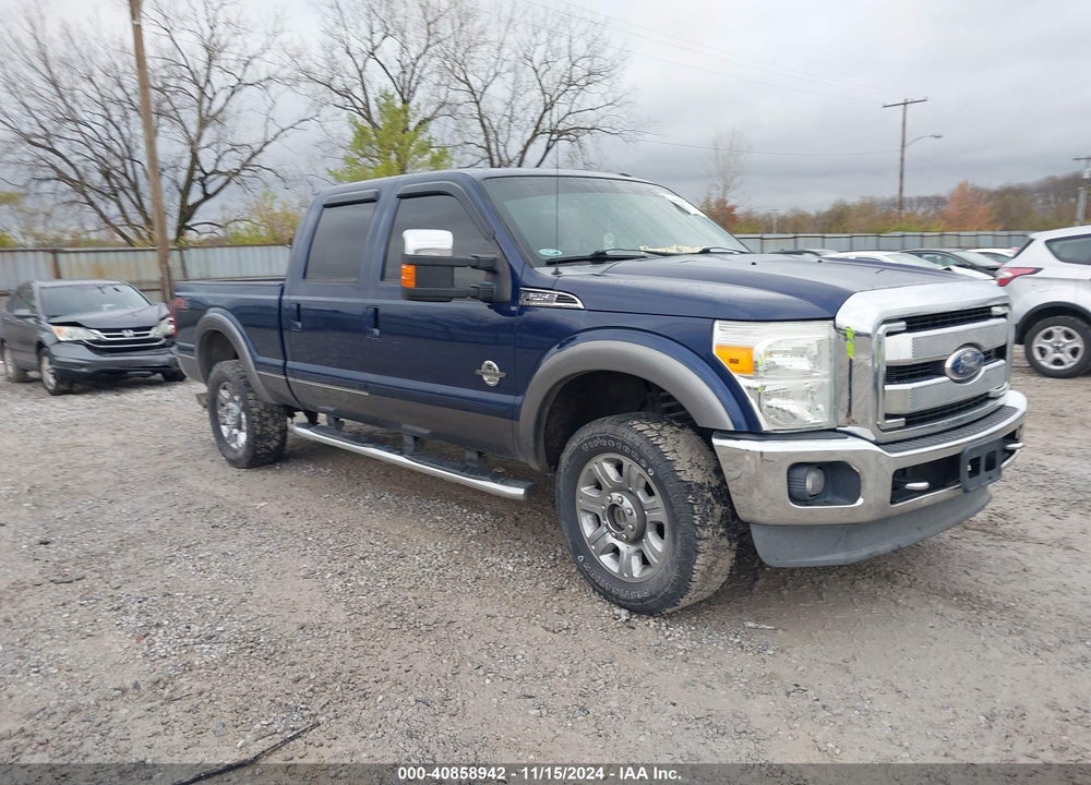 2012 FORD F-250 LARIAT VIN: 1FT7W2BT4CEA63495