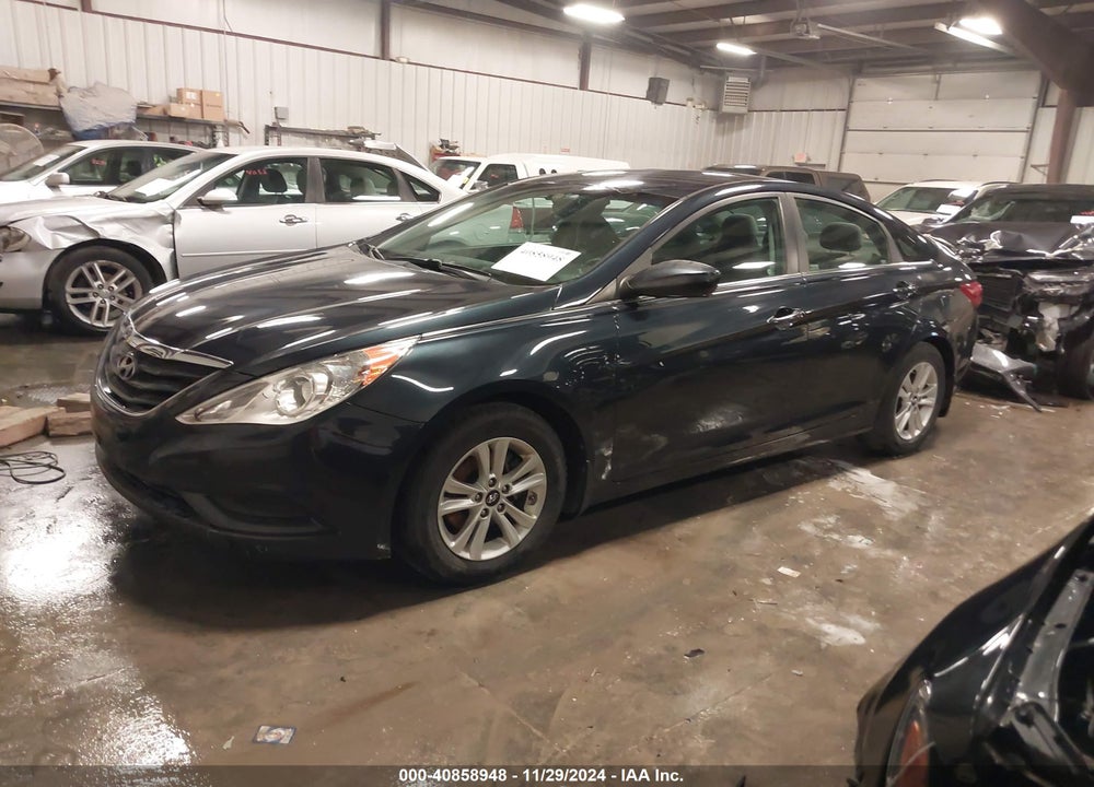 2013 HYUNDAI SONATA GLS VIN: 5NPEB4AC0DH787900