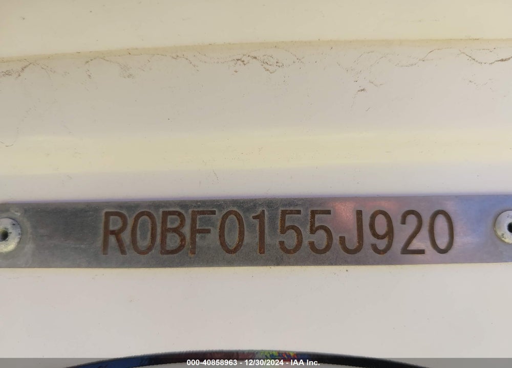 2020 ROBALO --- VIN: R0BF0155J920