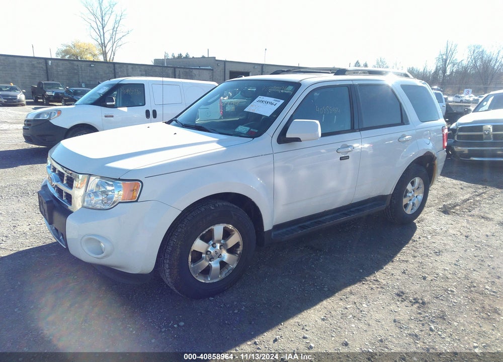 2012 FORD ESCAPE LIMITED VIN: 1FMCU9E72CKC22961