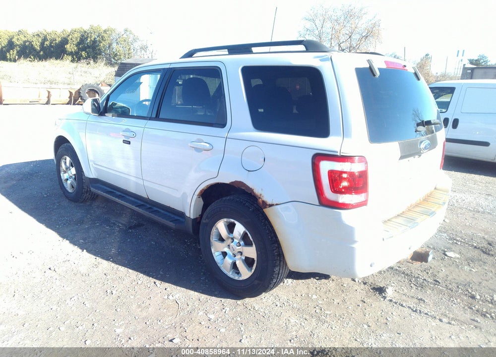 2012 FORD ESCAPE LIMITED VIN: 1FMCU9E72CKC22961