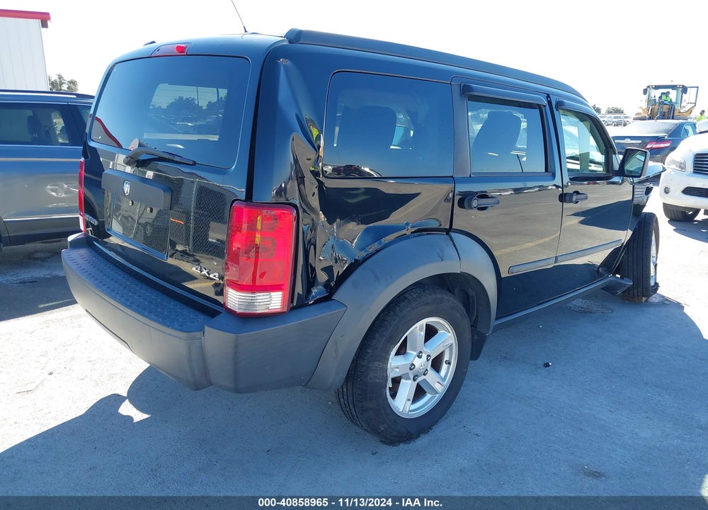 2007 DODGE NITRO SXT VIN: 1D8GU28K57W636524