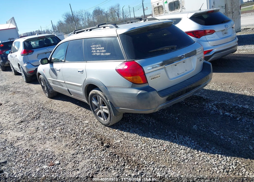2006 SUBARU OUTBACK 3.0R L.L. BEAN EDITION VIN: 4S4BP86C364322262