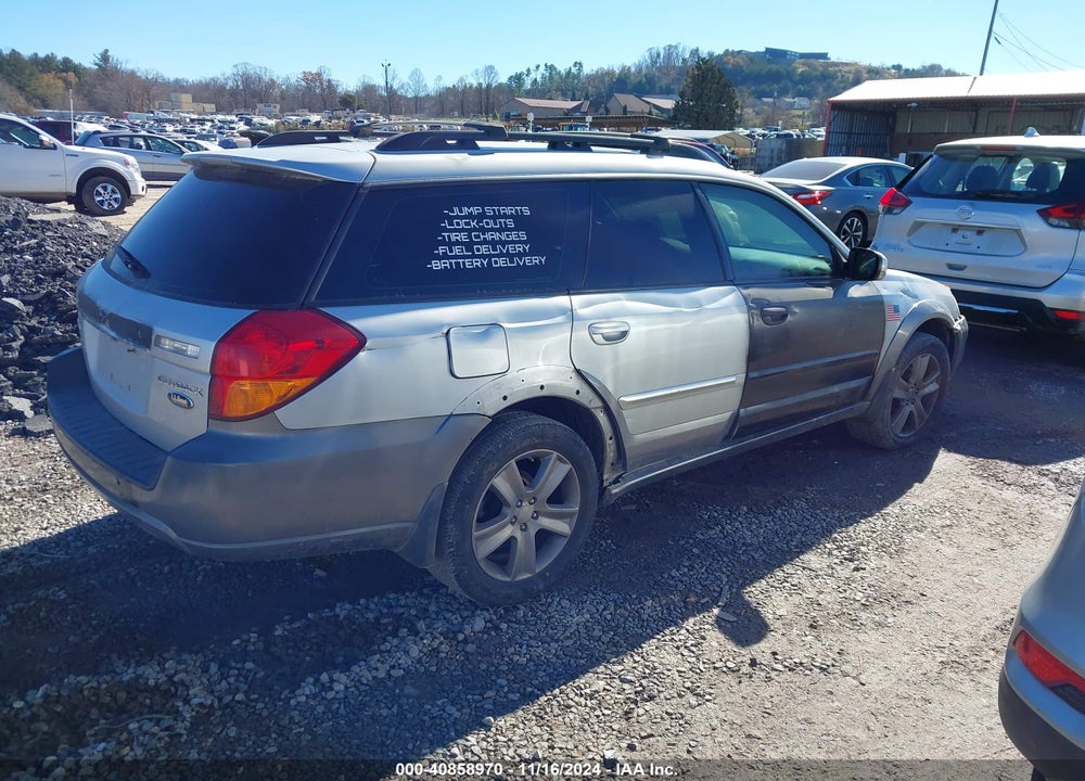 2006 SUBARU OUTBACK 3.0R L.L. BEAN EDITION VIN: 4S4BP86C364322262