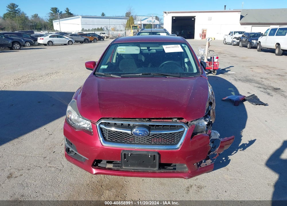 2015 SUBARU IMPREZA VIN: JF1GPAC68FH322532
