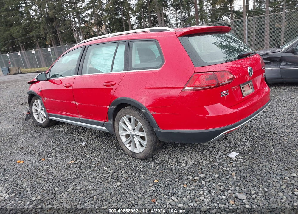2017 VOLKSWAGEN GOLF ALLTRACK TSI S/TSI SE/TSI SEL VIN: 3VWH17AU3HM530494