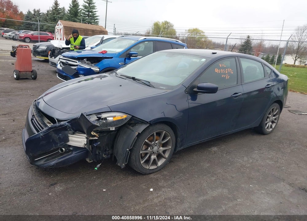 2014 DODGE DART SXT VIN: 1C3CDFBB1ED878110