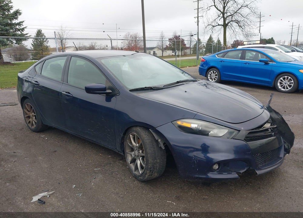2014 DODGE DART SXT VIN: 1C3CDFBB1ED878110