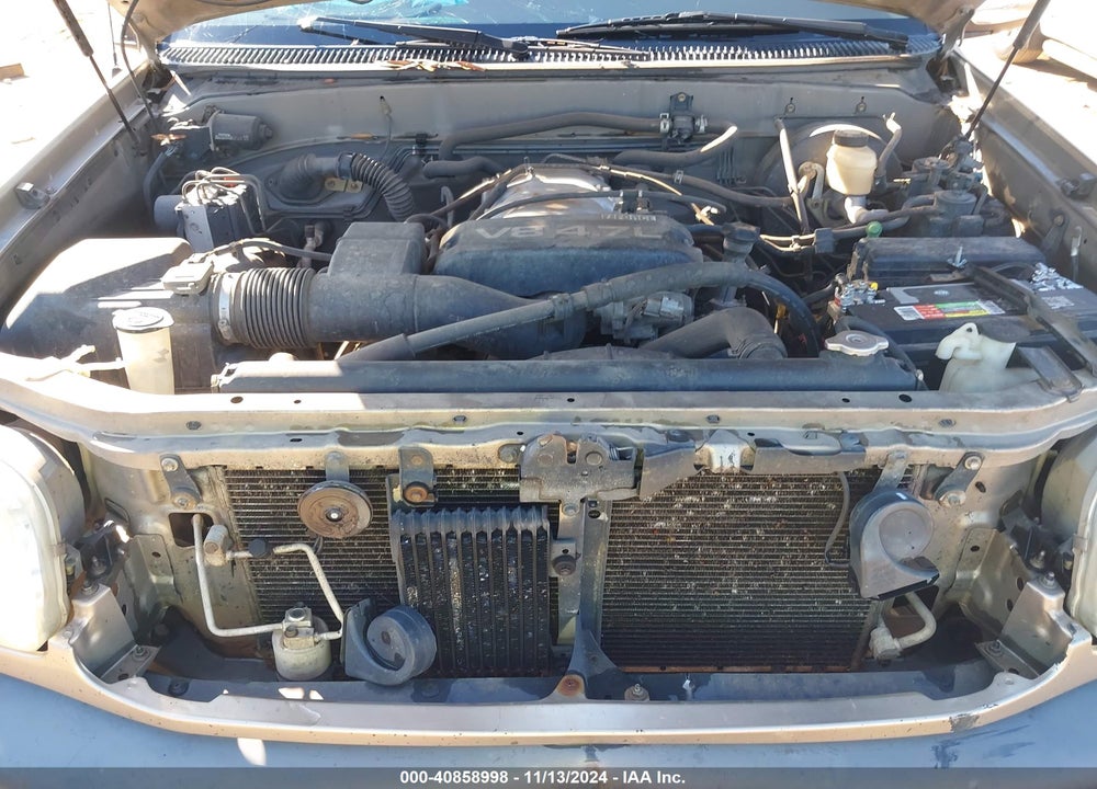 2002 TOYOTA TUNDRA SR5 V8 VIN: 5TBRT34132S295607