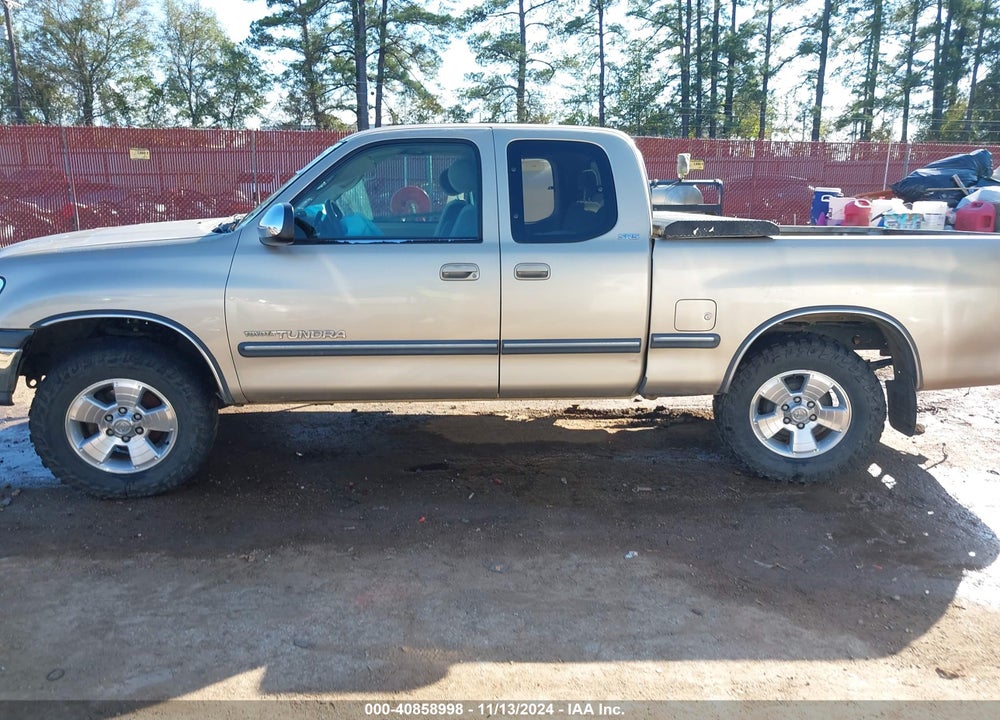 2002 TOYOTA TUNDRA SR5 V8 VIN: 5TBRT34132S295607