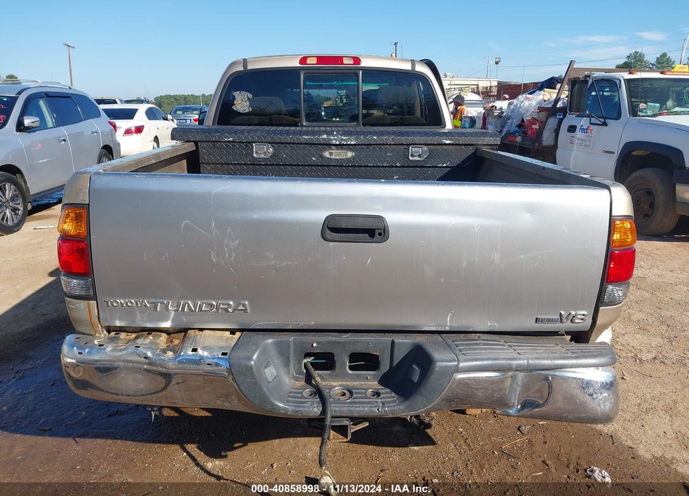 2002 TOYOTA TUNDRA SR5 V8 VIN: 5TBRT34132S295607
