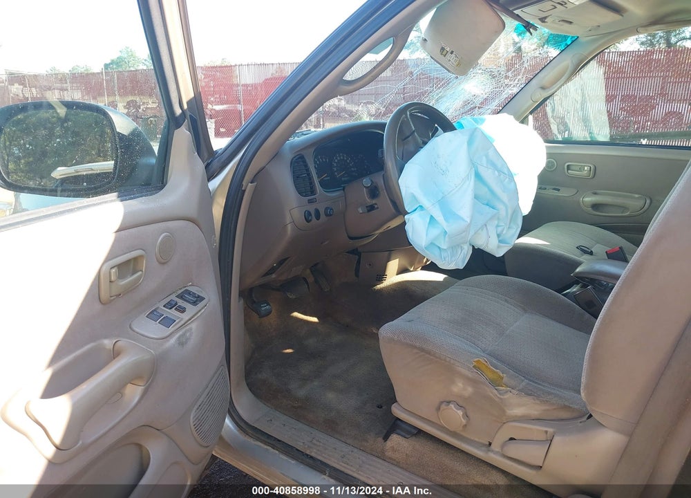 2002 TOYOTA TUNDRA SR5 V8 VIN: 5TBRT34132S295607