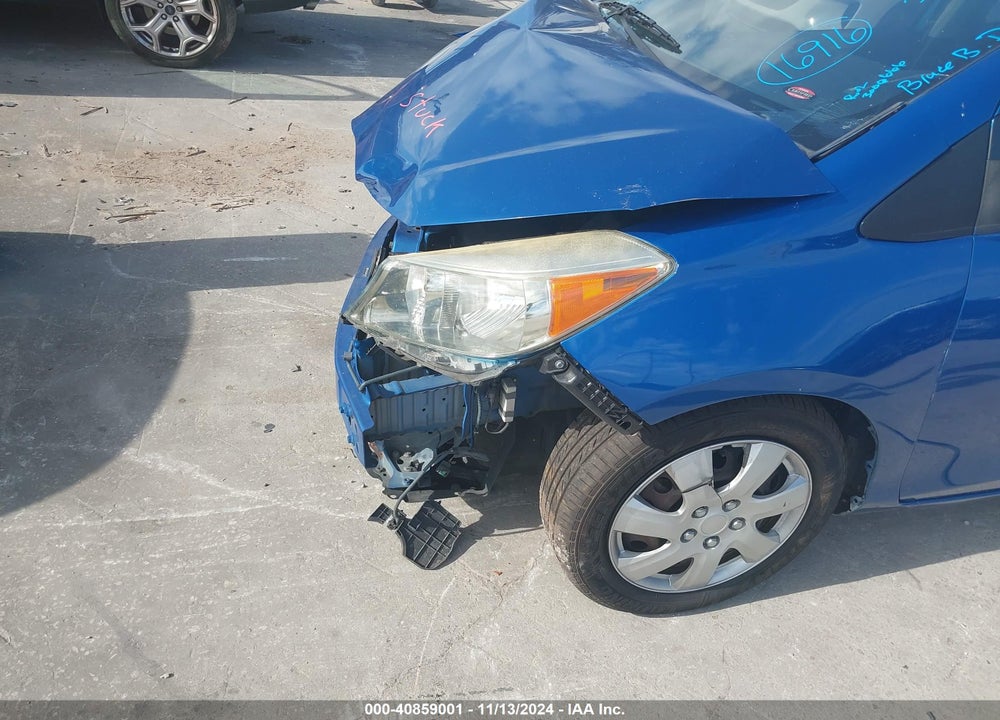2012 TOYOTA YARIS VIN: JTDKTUD38CD520973