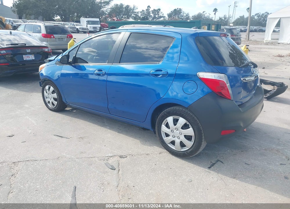 2012 TOYOTA YARIS VIN: JTDKTUD38CD520973