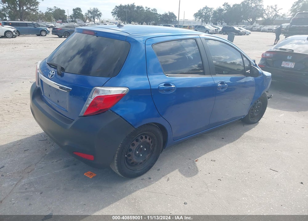 2012 TOYOTA YARIS VIN: JTDKTUD38CD520973