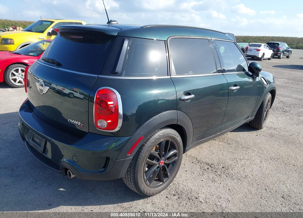 2012 MINI COOPER S COUNTRYMAN VIN: WMWZC3C5XCWM27451