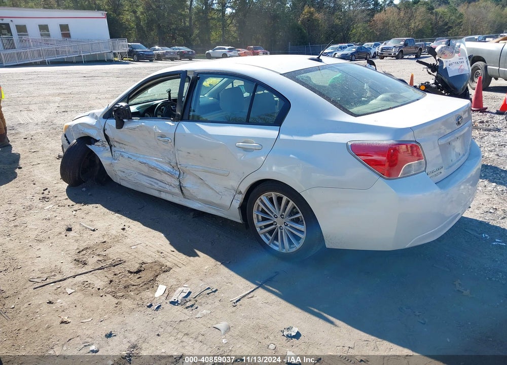 2012 SUBARU IMPREZA 2.0I PREMIUM VIN: JF1GJAF62CH021926