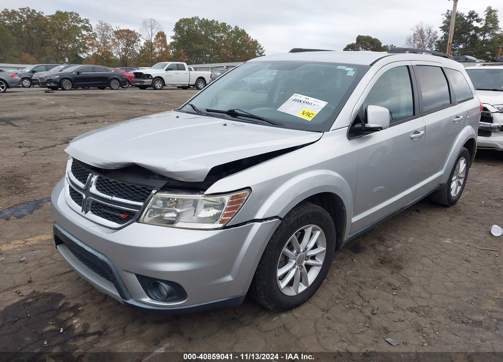 2013 DODGE JOURNEY SXT VIN: 3C4PDCBG0DT538415